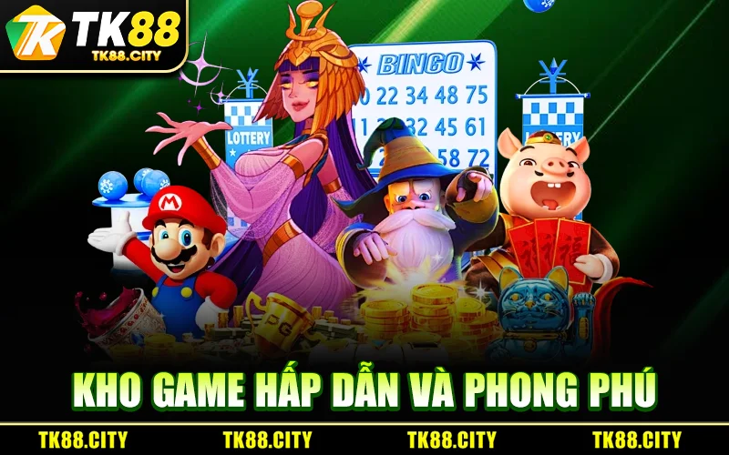 Khám Phá Kho Trò Chơi Giải Trí Đa Dạng Tại TK88